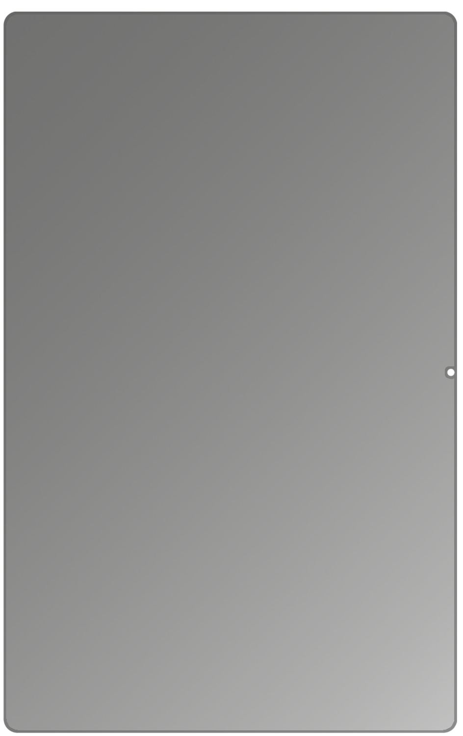 dipos Displayschutz für Samsung Galaxy Tab A8 10.5 Zoll (2021), mattierte Oberfläche, Blickschutzfilter und perfekter Passform