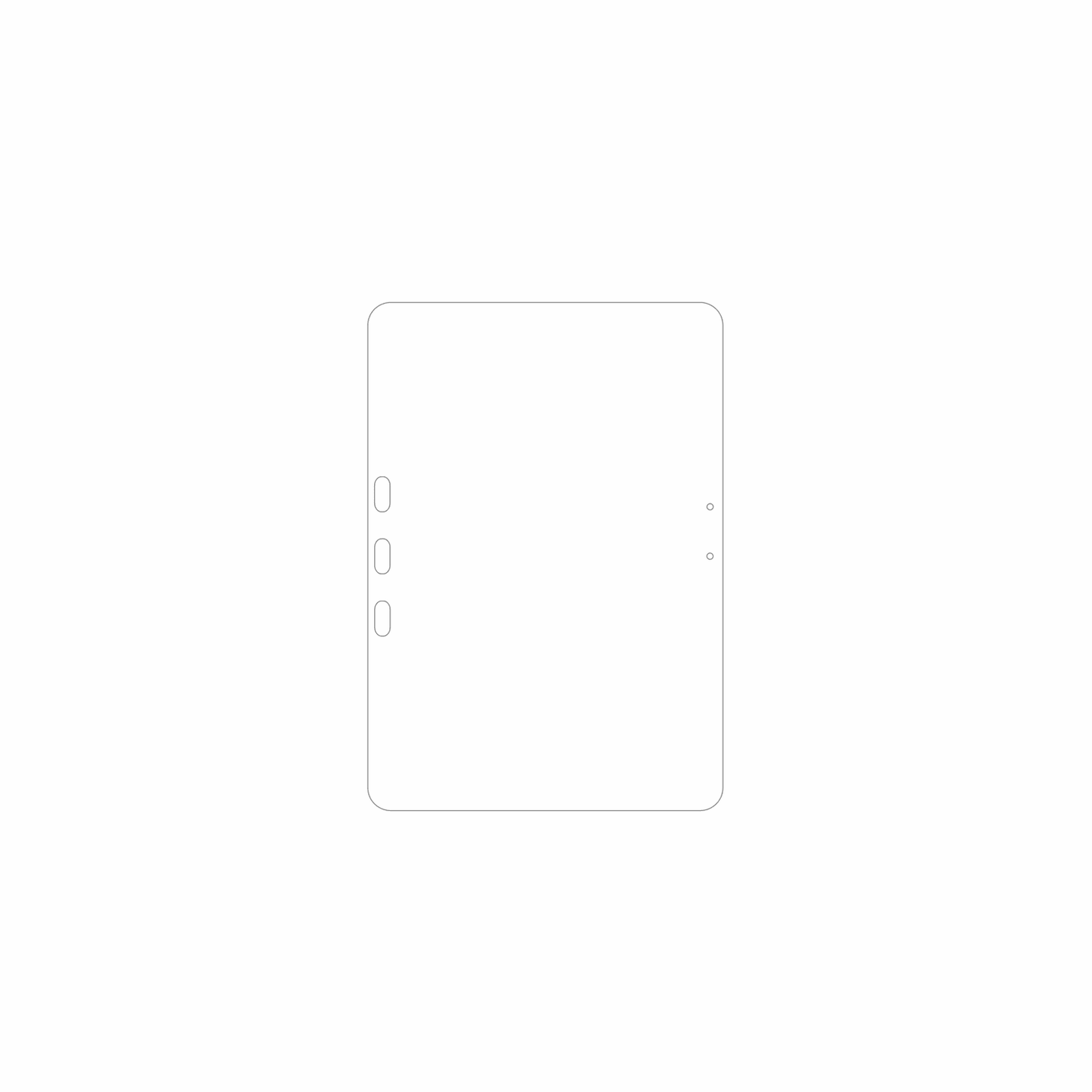 dipos Displayschutz für Samsung Galaxy Tab Active 5 Pro, mattierte Oberfläche, geringe Dicke und perfekte Passform