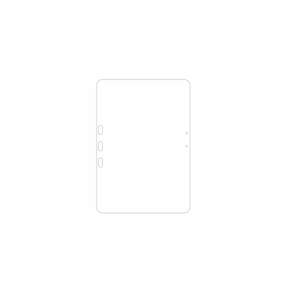 dipos Displayschutz für Samsung Galaxy Tab Active 5 Pro, mattierte Oberfläche, geringe Dicke und perfekte Passform