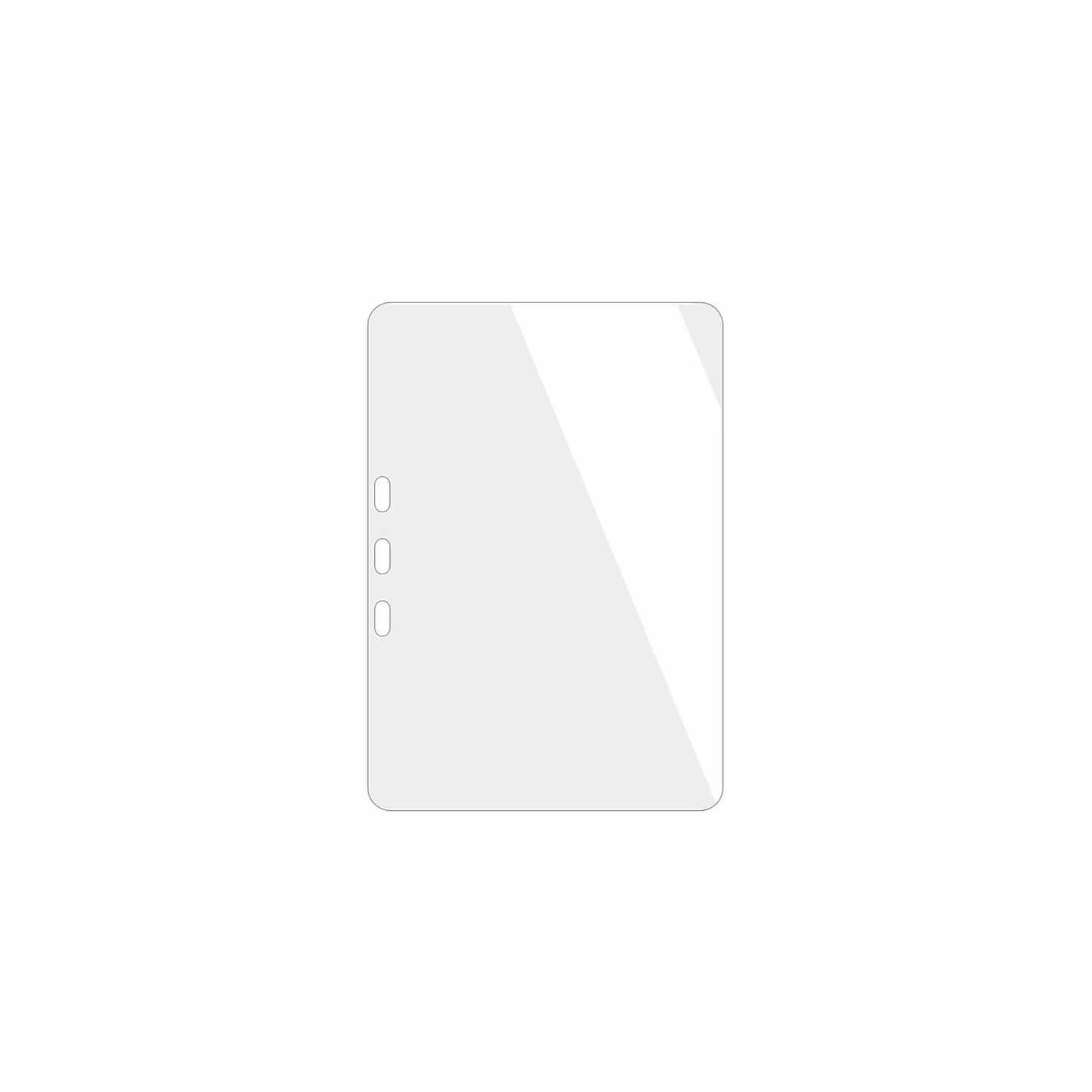 dipos Displayschutz für Samsung Galaxy Tab Active 5 Pro, transparente Oberfläche, geringe Dicke und perfekte Passform