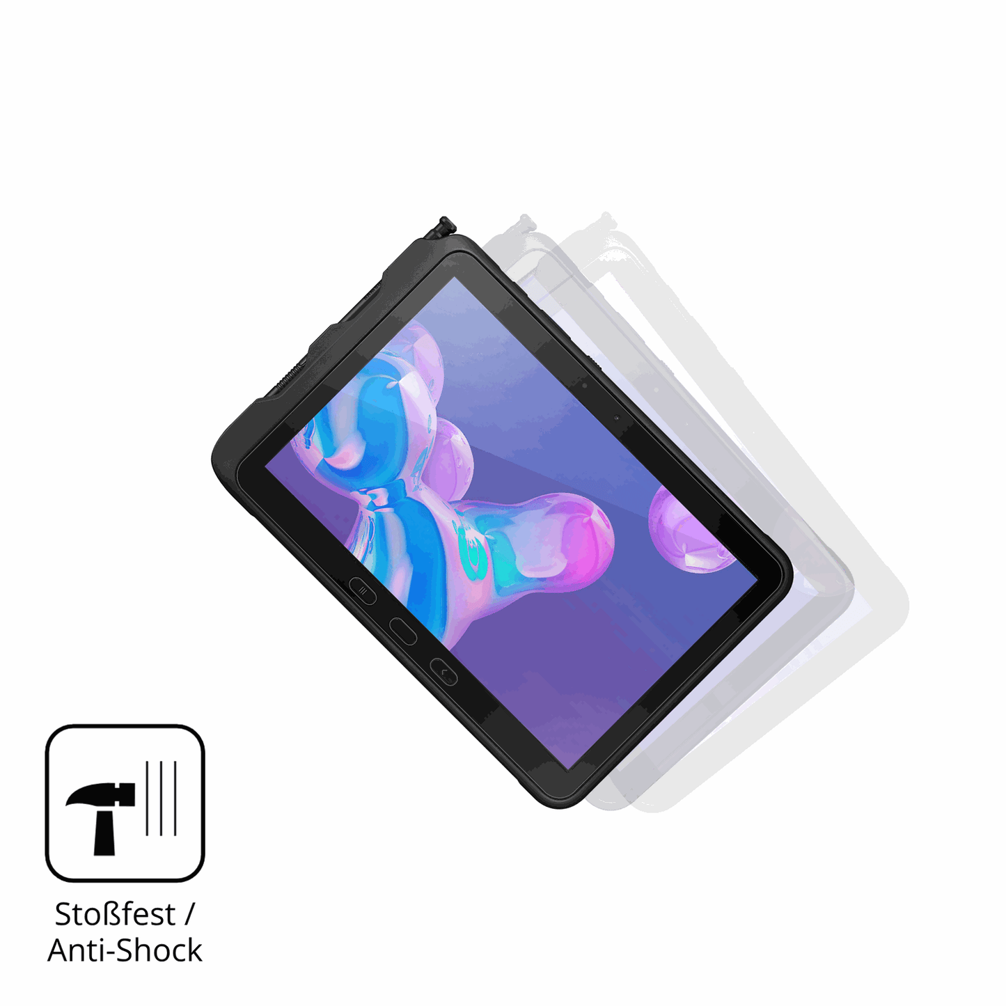 2x 9H Schutzfolie für Samsung Galaxy Tab Active5 Pro 5G Panzerfolie