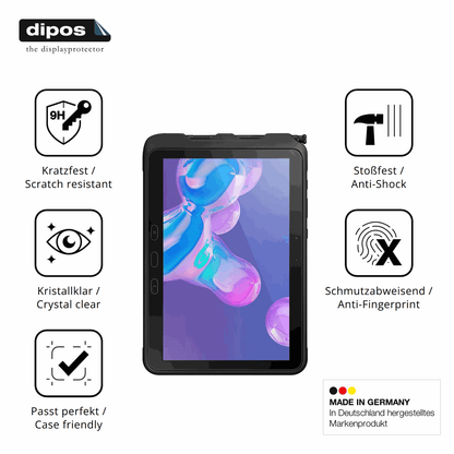 2x 9H Schutzfolie für Samsung Galaxy Tab Active5 Pro 5G Panzerfolie