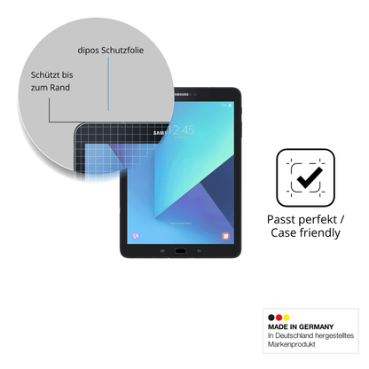 Schutzglasfolie mit optimaler Passform, zur Verwendung mit Hüllen geeignet