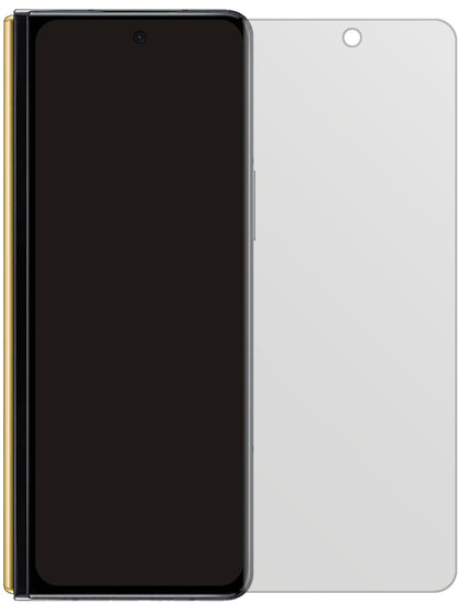 SamsungGalaxy W22 mit aufgebrachter dipos Displayschutzfolie, die lästige Fingerabdrücke minimiert