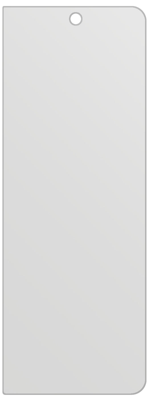 dipos Displayschutz für Samsung Galaxy W22, mattierte Oberfläche, geringe Dicke und perfekte Passform