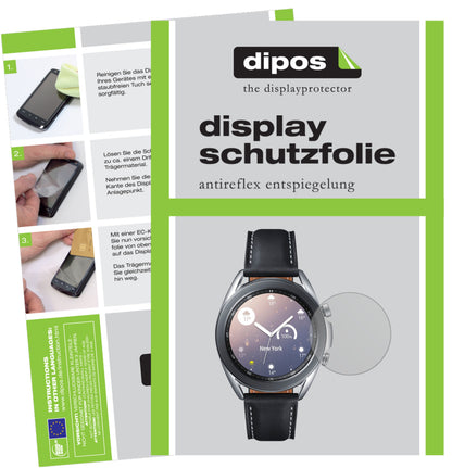 1x Schutzfolie matt für Samsung Galaxy Watch 3 (41mm) Display-Schutzfolie