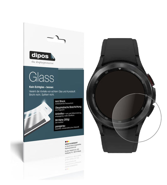 2x 9H Schutzfolie matt für Samsung Galaxy Watch 4 (40 mm) Panzerfolie