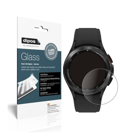 1x 9H Schutzfolie matt für Samsung Galaxy Watch 4 (40 mm) Panzerfolie