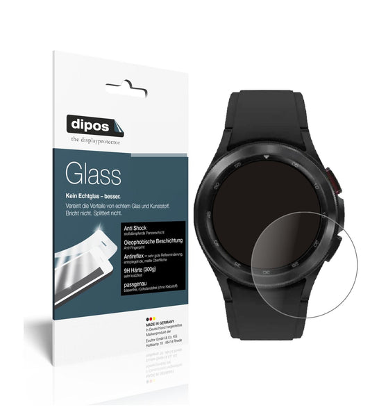 1x 9H Schutzfolie matt für Samsung Galaxy Watch 4 (44 mm) Panzerfolie