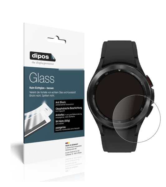 1x 9H Schutzfolie matt für Samsung Galaxy Watch 4 Classic (46 mm) Panzerfolie