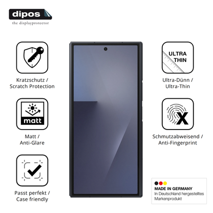 Displayschutz hergestellt in Deutschland, höchste Qualität made in Germany