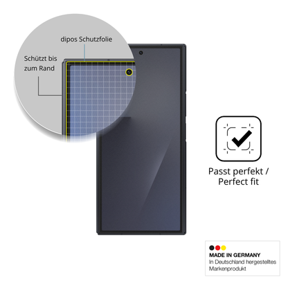 Schutz gegen Kratzer auf dem Samsung Galaxy Z TriFold Aussenseite Glas durch Schlüssel oder Ähnliches