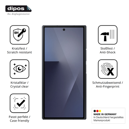 Displayschutz hergestellt in Deutschland, höchste Qualität made in Germany