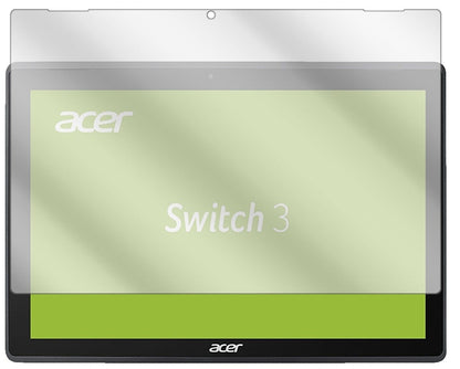 Klare Displayschutzfolie von dipos passend für Acer Switch 3 SW312-31-P7SF, präziser Zuschnitt und blasenfrei montiert