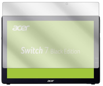 Klare Displayschutzfolie von dipos passend für Acer Switch 7, präziser Zuschnitt und blasenfrei montiert