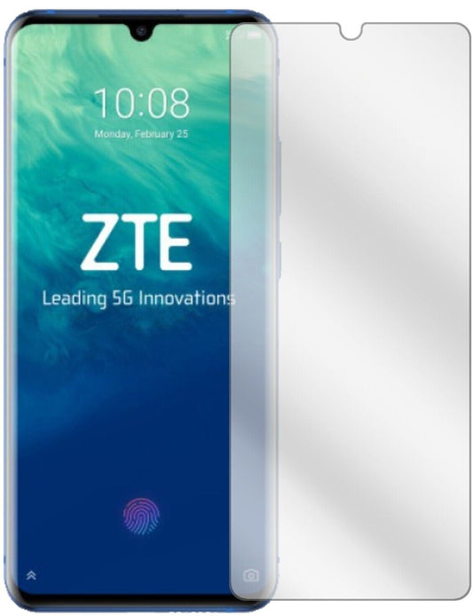 Klare Displayschutzfolie von dipos passend für Axon 10 Pro, präziser Zuschnitt und blasenfrei montiert