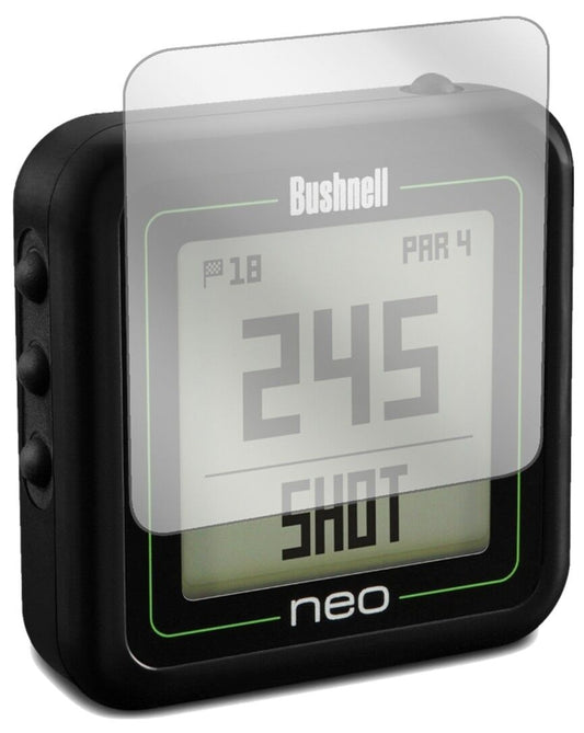 Klare Displayschutzfolie von dipos passend für Bushnell Neo Ghost, präziser Zuschnitt und blasenfrei montiert