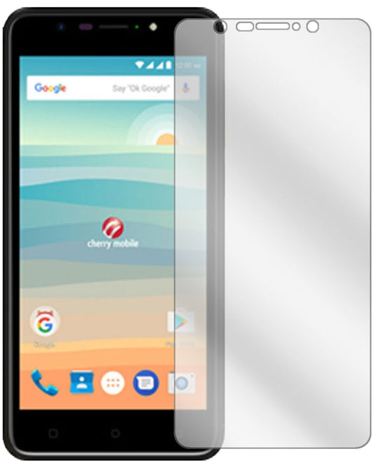 Klare Displayschutzfolie von dipos passend für Cherry Mobile Flare S6, präziser Zuschnitt und blasenfrei montiert