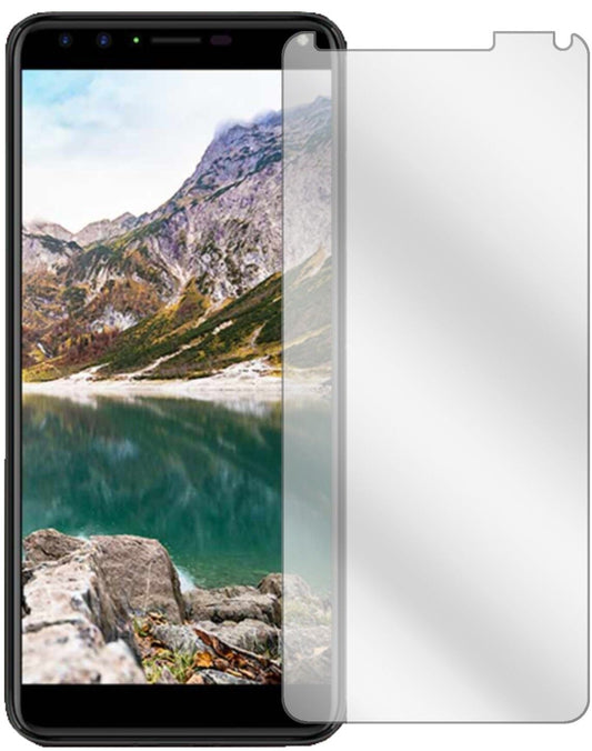 Klare Displayschutzfolie von dipos passend für Cherry Mobile Flare S6 Plus, präziser Zuschnitt und blasenfrei montiert
