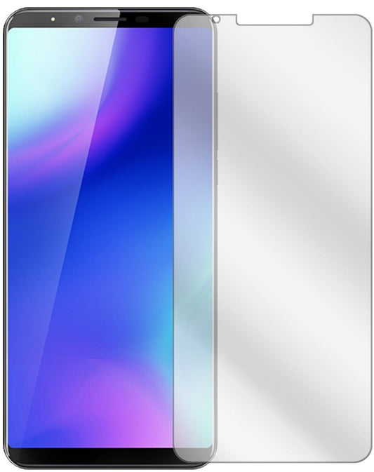 Klare Displayschutzfolie von dipos passend für Cubot X18 Plus, präziser Zuschnitt und blasenfrei montiert