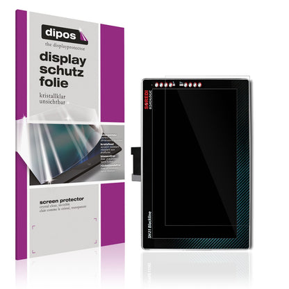 Klare Displayschutzfolie von dipos passend für Datalogic SH15 Blackline, präziser Zuschnitt und blasenfrei montiert