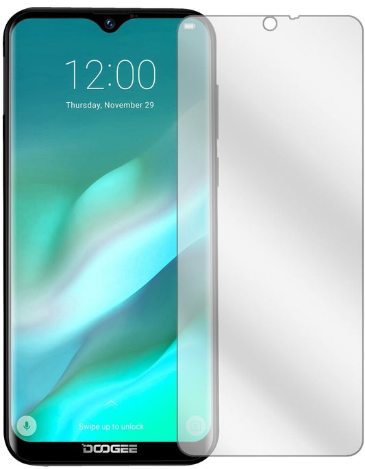 Klare Displayschutzfolie von dipos passend für Doogee X90L, präziser Zuschnitt und blasenfrei montiert