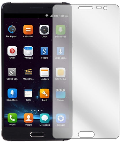 Klare Displayschutzfolie von dipos passend für Elephone P8 Pro, präziser Zuschnitt und blasenfrei montiert
