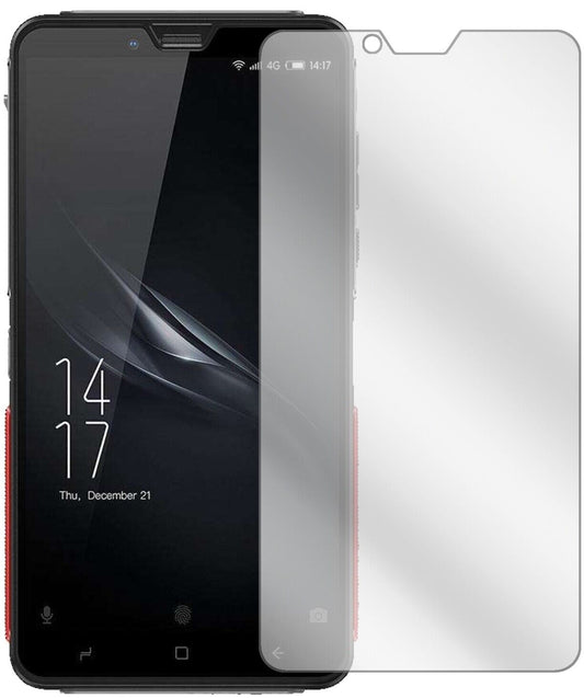 Klare Displayschutzfolie von dipos passend für Elephone Soldier, präziser Zuschnitt und blasenfrei montiert