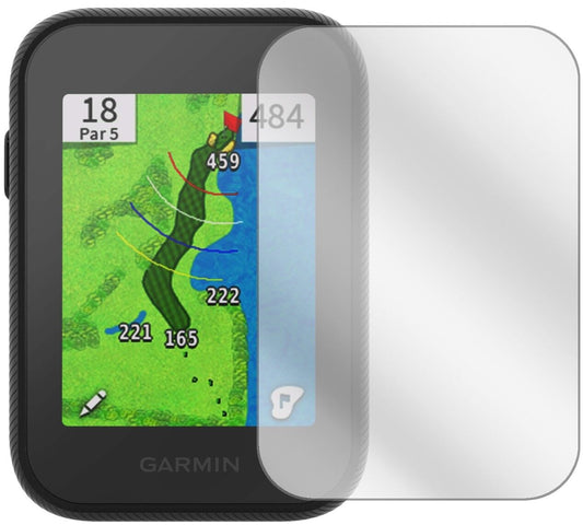 Klare Displayschutzfolie von dipos passend für Garmin Approach G30, präziser Zuschnitt und blasenfrei montiert