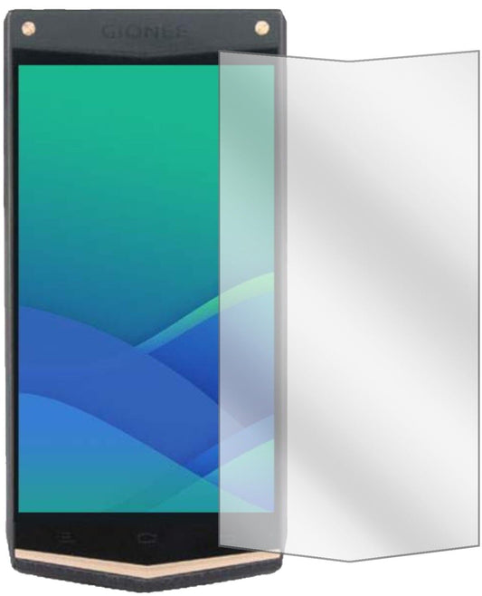 Klare Displayschutzfolie von dipos passend für Gionee W919, präziser Zuschnitt und blasenfrei montiert