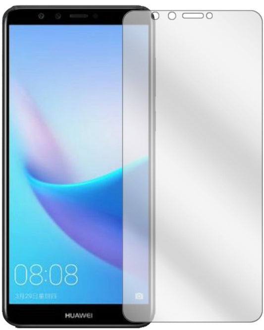 Klare Displayschutzfolie von dipos passend für Huawei Enjoy 8, präziser Zuschnitt und blasenfrei montiert