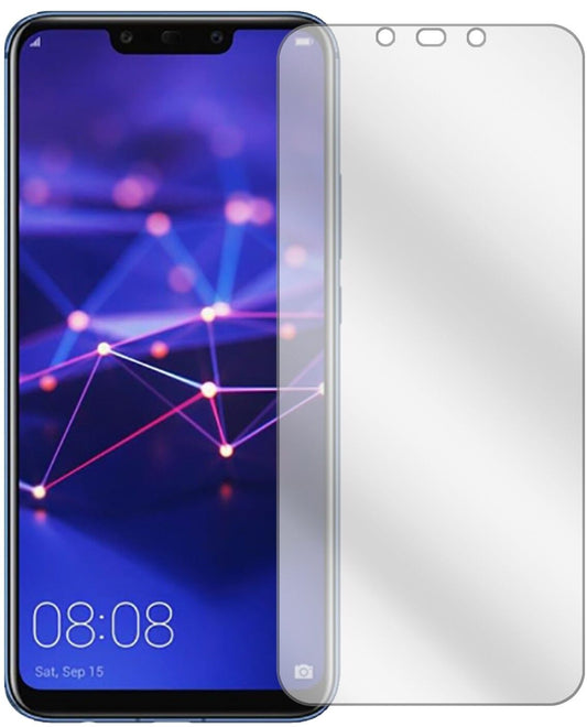 Klare Displayschutzfolie von dipos passend für Huawei Mate 20 Lite, präziser Zuschnitt und blasenfrei montiert