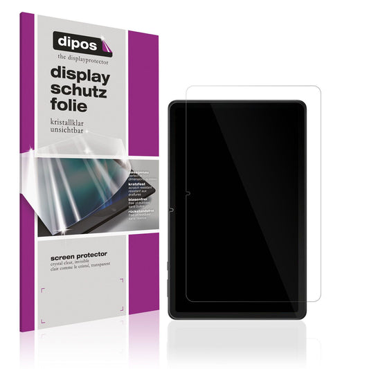 Klare Displayschutzfolie von dipos passend für Huawei MatePad SE, präziser Zuschnitt und blasenfrei montiert