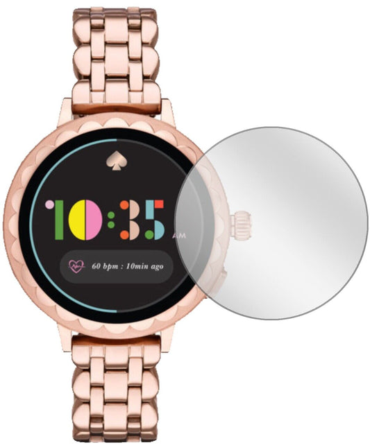 Klare Displayschutzfolie von dipos passend für Kate Spade Scallop 2, präziser Zuschnitt und blasenfrei montiert
