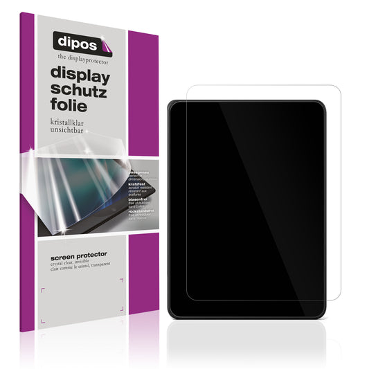 Klare Displayschutzfolie von dipos passend für Kindle Paperwhite 12. Gen 2024, präziser Zuschnitt und blasenfrei montiert