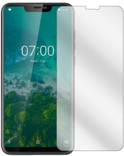 Klare Displayschutzfolie von dipos passend für Kruger Matz Smartfon LIVE 7S, präziser Zuschnitt und blasenfrei montiert