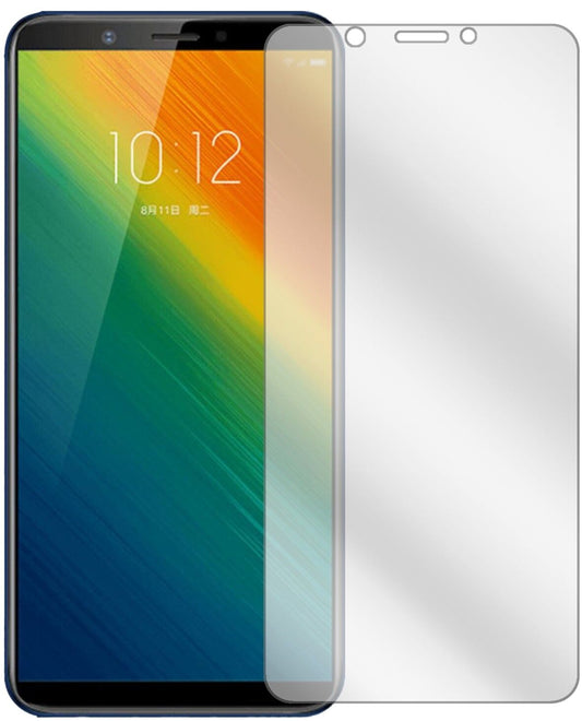 Klare Displayschutzfolie von dipos passend für Lenovo K5 Note 2018, präziser Zuschnitt und blasenfrei montiert