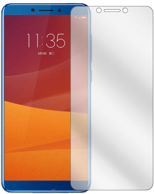 Klare Displayschutzfolie von dipos passend für Lenovo K5 Play, präziser Zuschnitt und blasenfrei montiert