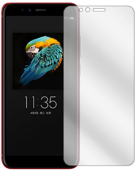 Klare Displayschutzfolie von dipos passend für Lenovo S5 (2018), präziser Zuschnitt und blasenfrei montiert