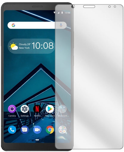 Klare Displayschutzfolie von dipos passend für Lenovo Tab V7, präziser Zuschnitt und blasenfrei montiert