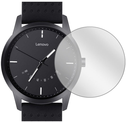 Klare Displayschutzfolie von dipos passend für Lenovo Watch 9, präziser Zuschnitt und blasenfrei montiert