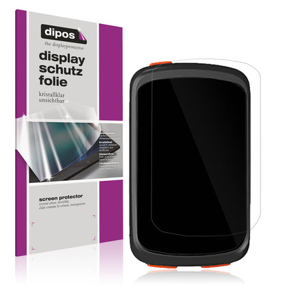 Klare Displayschutzfolie von dipos passend für Magene C406 Pro, präziser Zuschnitt und blasenfrei montiert