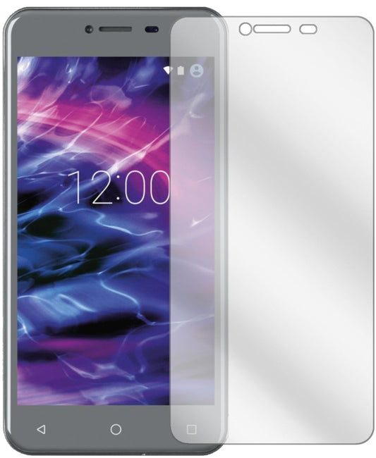Klare Displayschutzfolie von dipos passend für Medion Life E5008, präziser Zuschnitt und blasenfrei montiert