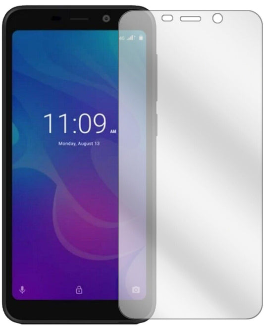 Klare Displayschutzfolie von dipos passend für Meizu C9 Pro, präziser Zuschnitt und blasenfrei montiert