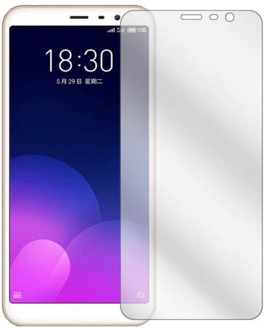 Klare Displayschutzfolie von dipos passend für Meizu M6T, präziser Zuschnitt und blasenfrei montiert