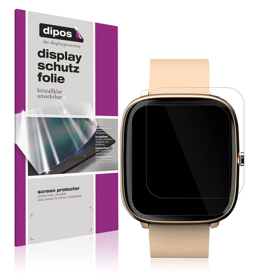 Klare Displayschutzfolie von dipos passend für Noise Colorfit Qube O2, präziser Zuschnitt und blasenfrei montiert