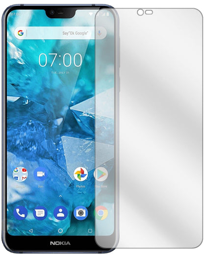 Klare Displayschutzfolie von dipos passend für Nokia 46029, präziser Zuschnitt und blasenfrei montiert