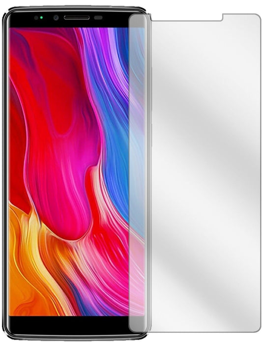 Klare Displayschutzfolie von dipos passend für Oukitel K8, präziser Zuschnitt und blasenfrei montiert