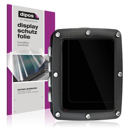 Klare Displayschutzfolie von dipos passend für Ratio iX3M 2 Pro, präziser Zuschnitt und blasenfrei montiert