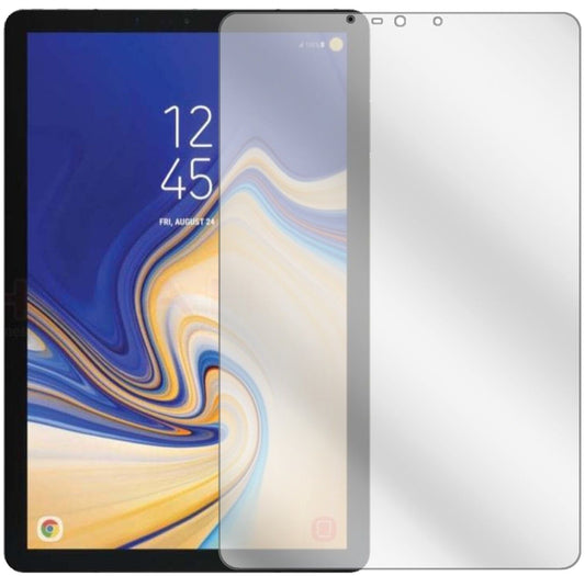 Klare Displayschutzfolie von dipos passend für Samsung Galaxy Tab S4, präziser Zuschnitt und blasenfrei montiert
